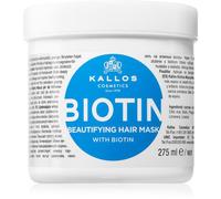 Kallos KJMN Professional Biotin maschera per capelli sottili, deboli e fragili 275 ml