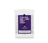Kallos Cosmetics Silver Reflex maschera per neutralizzare i capelli grigi e biondi 1000 ml per donna