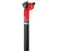 KALLOY - Attacco manubrio, 350 mm, colore: Rosso/Nero