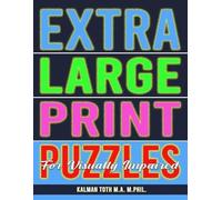 Kalman Toth M a M Phi Extra Large Print Puzzles for Visually Impaire (Tascabile)