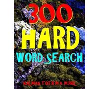 Kalman Toth M a M Phil 300 Hard Word Search (Tascabile)