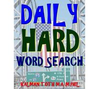 Kalman Toth M a M Phil Daily Hard Word Search (Tascabile)