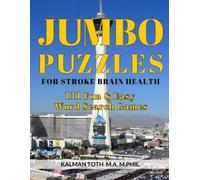 Kalman Toth M a M Phil Jumbo Puzzles for Stroke Brain Health (Tascabile)