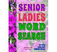Kalman Toth M a M Phil Senior Ladies Word Search (Tascabile)