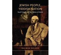 Kalman Weiser Jewish People, Yiddish Nation (Tascabile)