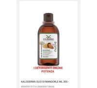 Kaloderma Olio DI MANDORLE DOLCI DA 300ml PEZZI 2