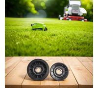 Kalokairi Set di pulegge folli per attrezzature GX20286/GX20287/GX20286A, confezione da 2, plastica, per modelli con diametro esterno da 2 7/8" e 3 3/8", ID 5/8", larghezza 7/16"