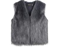 KaloKLU Giacca corta da donna senza maniche, invernale, calda, primavera, autunno e inverno, 1#, S