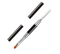 Kalolary 2 in 1 Dual-ended Nail Art Penna Spatola Strumento Liner Disegno UV Gel Pennello Strumento