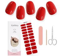 Kalolary Strisce di Decalcomanie, Strisce per Smalto Gel per Unghie Adesivi per Smalto per Unghie Full Wraps con Lima e Stick Forbici (Richiede Lampada UV/LED)-1