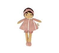 KALOO - Tederheid - Mijn 1e pop van amandine stof - Doekpop 32 cm - Roze jurk va