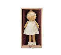 Kaloo - Tendresse - La mia prima bambola di stoffa Daphné - Bambola di pezza 32 cm - Abito in organza a pois - Graziosa confezione regalo - Nastro personalizzabile - Fin dalla nascita, K200021