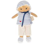KALOO - Tendresse - Prima Bambola in Tessuto Eli - Bambola in Chiffon 25 cm - Marinaretta - Cofanetto Regalo - Nastro Personalizzabile - Dalla Nascita, K200012