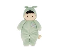 KALOO - Poupon per Bambini Morbidissimo e coccoloso - Corpo Morbido e coccoloso - Poupon di Stoffa - Verde - 24cm - Lavabile - dalla Nascita - K222003