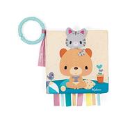 KALOO - Choo - Libro Multisensoriale in Tessuto per Neonati - Choo in Casa - Stimolazione Sensoriale - Materiale Molto Morbido - 14 x 14 cm - dalla Nascita, K971801