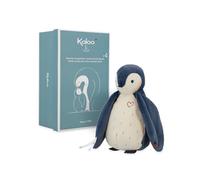 KALOO - Complices - Doudou Rumore Bianco per Neonato e Registratore Vocale - Pinguino Blu - 25 cm - Dalla Nascita, K212001