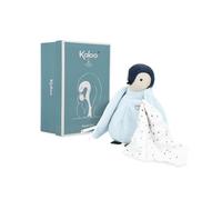 KALOO - Complices - Peluche da Baciare - Blu - con Fazzoletto in Mussola di Cotone - Doudou dalla Nascita, K212002
