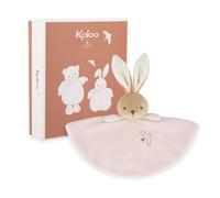 Kaloo Coniglio Rotondo, Rosa, Stile Vichy, Misura 24 cm, Morbidissimo Peluche per Il Bambino, Tenero Compagno Fin dalla Nascita, Regalo di Nascita Ottime, K214016
