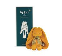KALOO - Lapinoo - Doudou Coniglio - Peluche in Velluto a Coste per Neonato - 35 cm - Colore Ocra - Materiale Ultra Morbido - Confezione Regalo - dalla Nascita, K972200