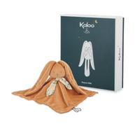 KALOO, Lapinoo Doudou Coniglio per Neonati, Albicocca, 30 cm | Dalla Nascita, Fronte in Velluto a Coste e Retro in Viscosa, Orecchie Lunghe, Confezione Regalo Personalizzabile, 0-36 Mesi