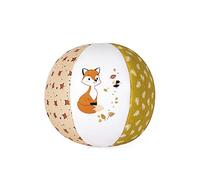 KALOO - Mon Ballon Chou Volpe - 10 cm - Giocattolo per Neonati - Pallina Morbida con Illustrazioni - Sviluppa Presa e Immaginazione - dai 6 Mesi, K221500
