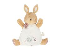 KALOO - Piccole canzoni - Puppetta di coniglio cannella - Peluche pupazzo a mano 24 cm - Gioco di risveglio - Dalla nascita, K210005