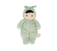 KALOO - Poupon per Bambini Morbidissimo e coccoloso - Corpo Morbido e coccoloso - Poupon di Stoffa - Verde - 24cm - Lavabile - dalla Nascita - K222003