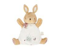 KALOO - Piccole canzoni - Puppetta di coniglio cannella - Peluche pupazzo a mano 24 cm - Gioco di risveglio - Dalla nascita, K210005