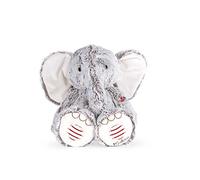 KALOO - Rosso - Peluche Elefante Noa Grigio - 25 Cm - dalla Nascita, K963669