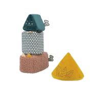 KALOO - Stimuli - 4 Forme Sonore Evolutive - Accessori per Neonato - Giochi da Impilare - Stimolano Udito e Presa - dalla Nascita, K227002