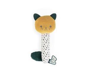KALOO - Stimuli - La Mia Morbida Maraca - Sonaglio per Neonati - Giocattolo Musicale - Giocattolo Multisensoriale Manualità Fine e Coordinazione Oculo-Manuale - 14 cm - dalla Nascita, K971603