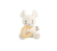 Kaloo - Topolino di peluche con anello da dentizione refrigerante - Giocattolo per neonati in micro-velluto e silicone morbido - Allevia le gengive sensibili - Lavabile - Dai 6 mesi - K208008