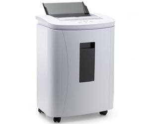 Kalopsia Distruggi Documenti Ufficio Casa: Automatico 150 Fogli Micro Taglio - Elettrico Tritadocumenti Professionale Sicurezza P-4 Carte Credito Scuola Cliniche Studi Legali Sotto Banco