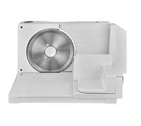 KALORIK TKG AS 1004 WH PL - Taglierina elettrica pieghevole, regolabile da 0 a 15 mm, per verdure, pane e salumi, 100 W, colore: Bianco