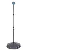 Kaloriko Doccia solare da 20 l, in alluminio, per esterni, con soffione doccia per giardino e piscina, base nera HDPE, altezza 214 cm, base stabile 67,8 cm
