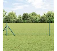 Kaloriko Recinzione Esagonale Verde 0,5 x 50 m PVC con Supporto Modulabile per Giardino Esterno e Terrazzo, Delimitazione Privacy e Protezione Antipolvere in Ambiente Resistente e Versatile