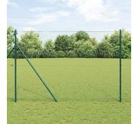 Kaloriko Recinzione Esagonale Verde 1,6 x 25 m PVC per Giardini, Terrazzi e Cortili, Divisorio e Protezione Privacy, Facile da Montare e Resistente alle Intemperie