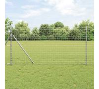 Kaloriko Recinzione Euro 1,2 x 25 m in ferro rivestito PVC resistente acqua e macchie, divisorio modulare per giardini, terrazzi, cortili e parchi, facile da montare elegante protezione privacy
