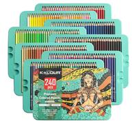 Kalour 240 colori colore piombo matita set dipinto a mano doodle color matita ma