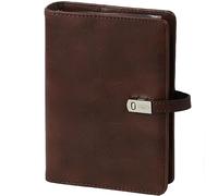Kalpa Personal 6 Anelli Planner Marrone Marrone Con Ricariche Agenda 2025 2026