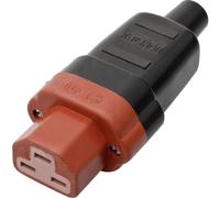 Kalthoff 444002 Connettore di alimentazione 444 Tot poli: 2 + PE 16 A Nero, Ro