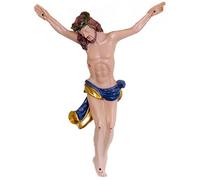 Kaltner Präsente Idea regalo - Crocifisso moderno corpo Gesù Cristo figura (altezza - 16 cm)