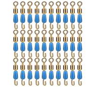 Kalttoy 20/30Pcs Heavy Duty Ball Bearing Girelle Con Anelli Saldati Ad Alta Resistenza In Acciaio Inox Pesca Girelle Snap Girelle