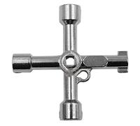 Kalttoy 4 in 1 chiave chiave con accessori Triangolo quadrato treno elettrico armadio box ascensore Cabinet