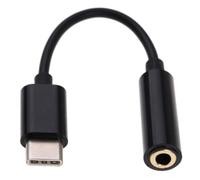Kalttoy Adattatore audio da tipo C a 3,5 mm, nero, per un ascolto musicale ininterrotto