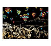 Kalttoy Arcobaleno Pittura Per Adulti Scratch Paper Home Decors Paesaggio Arte Dipinti Scratch Animals