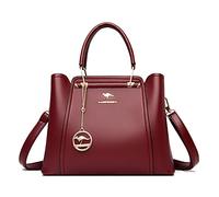 Kalttoy Borsa di grande capacità per le donne Borsa in pelle PU Borsa a tracolla alla moda Borsa a tracolla Shopping Dating Bag Ladies Crossbody Bag, A