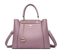 Kalttoy Borsa di grande capacità per le donne Borsa in pelle PU Borsa a tracolla alla moda Borsa a tracolla Shopping Dating Bag Ladies Crossbody Bag, B