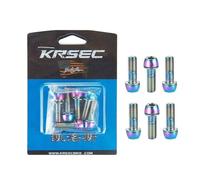 Kalttoy Bulloni M5/M6 18mm Mountain Bicycle Stem Bulloni con Rondelle per MTB Bici da Strada