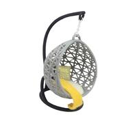 Kalttoy Camera da letto sospesa amaca sedia mobili in miniatura accessori modello gioco di ruolo mobili altalena casa delle bambole decorazioni mobili in miniatura